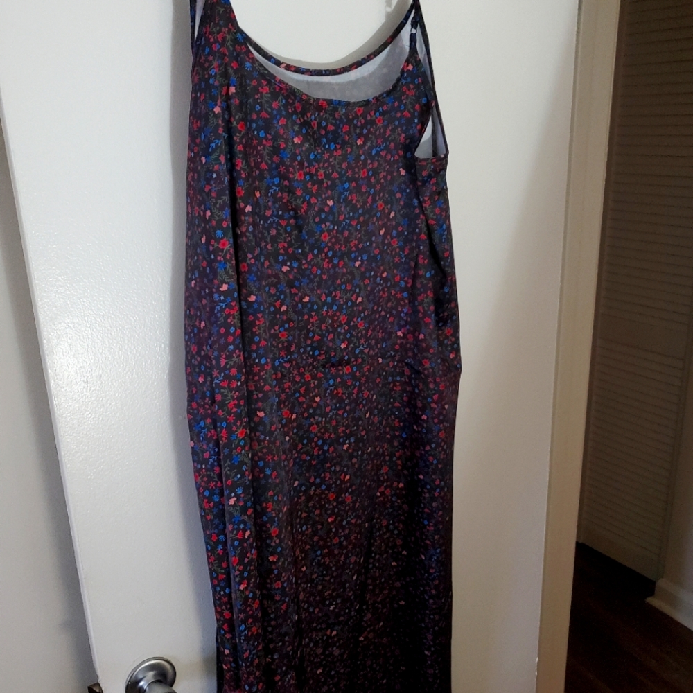 Strappy slip dress